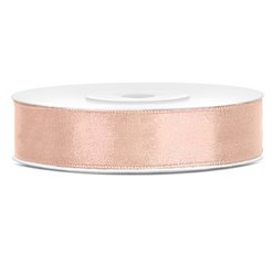 Stuha lososová saténová 1,2 cm